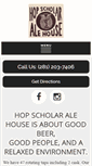 Mobile Screenshot of hopscholar.com